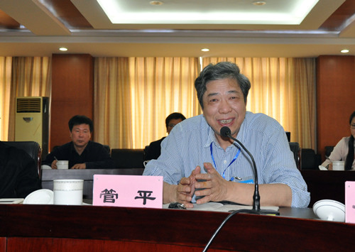 专家组组长管平教授作反馈报告